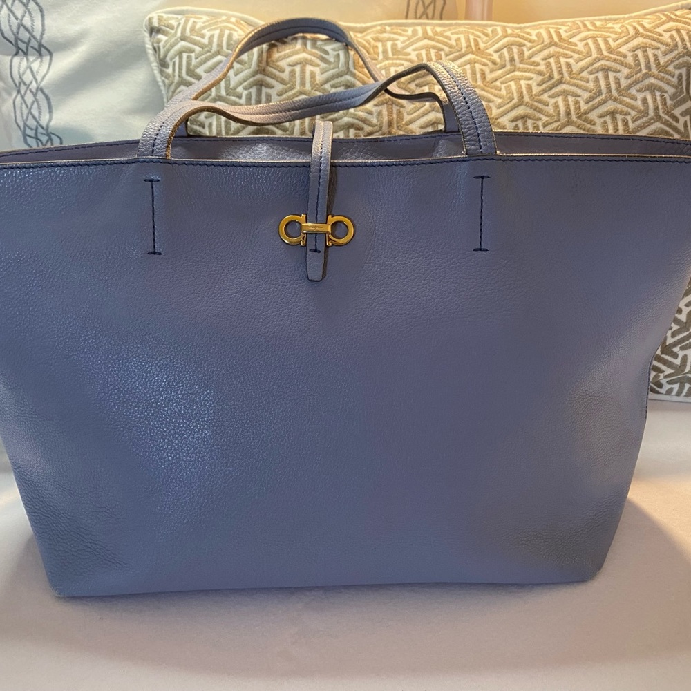 SALVATORE FERRAGAMO Leather Tote